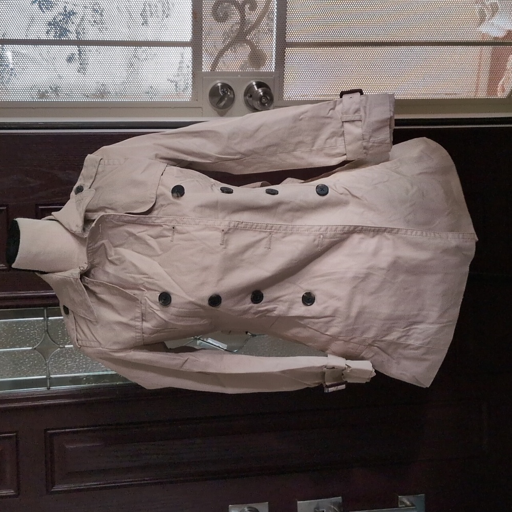 Banana Republic Light Tan Trench Coat